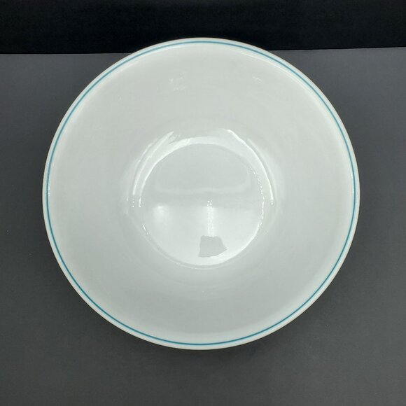 Corelle Blue Heather Large Serving Bowl Corning Blue Band Vegetable Serving Bowl - Picture 6 of 6
